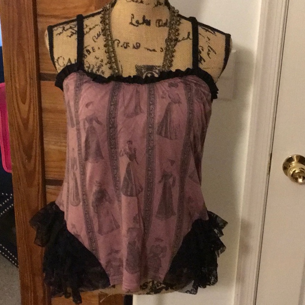 Goth Victorian tank